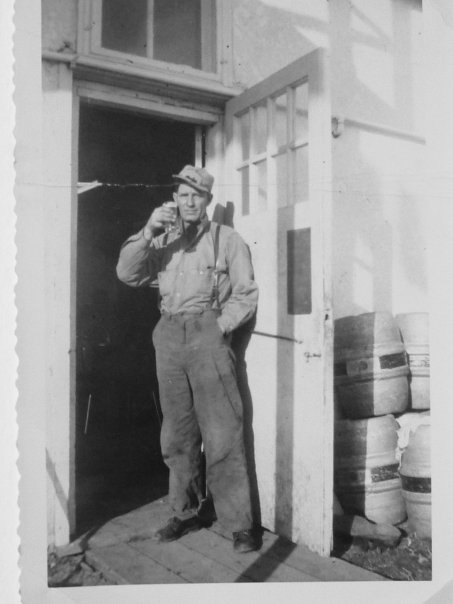 Dad at Lakeview Bar.